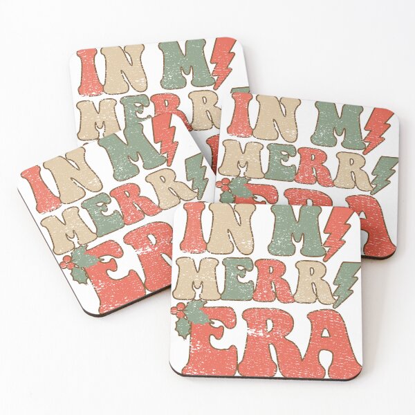 Item preview, In My Merry Era distressed Christmas design designed and sold by mnkygirl13.