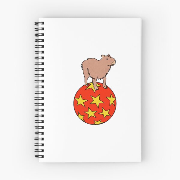 Item preview, capybara on a circus ball designed and sold by elliotstattoos.