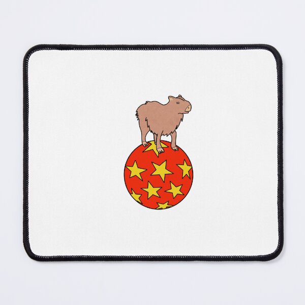 Item preview, capybara on a circus ball designed and sold by elliotstattoos.