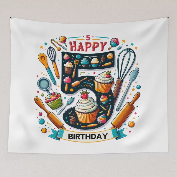 Item preview, Baker's Delight 5th Birthday Party designed and sold by Jurady.