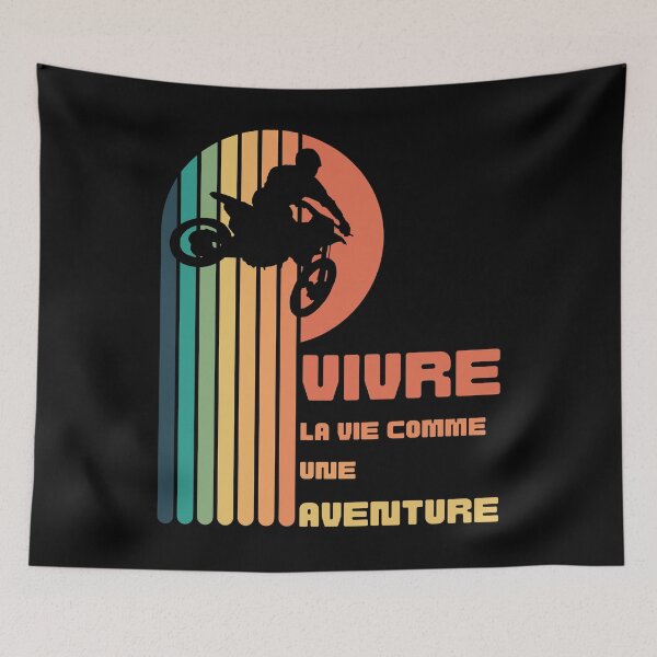 Item preview, Living Life As An Adventure - Moto Cross Adventure Sport designed and sold by Grafixfun.