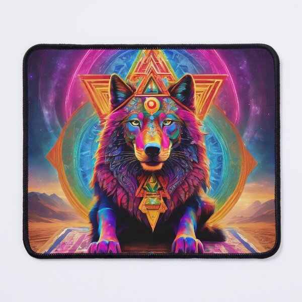 Item preview, Wolf Spirit: Sacral Cosmic Vibes designed and sold by ZION-E-Store.