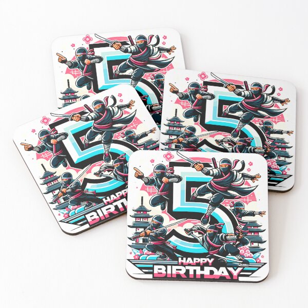 Item preview, Stealthy Ninja 5th Birthday Adventure designed and sold by Jurady.