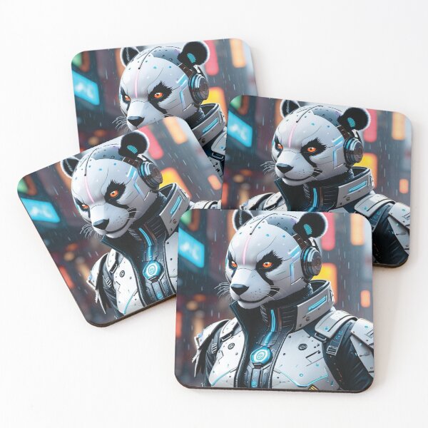 Item preview, Cyberpunk Panda designed and sold by Decyo.