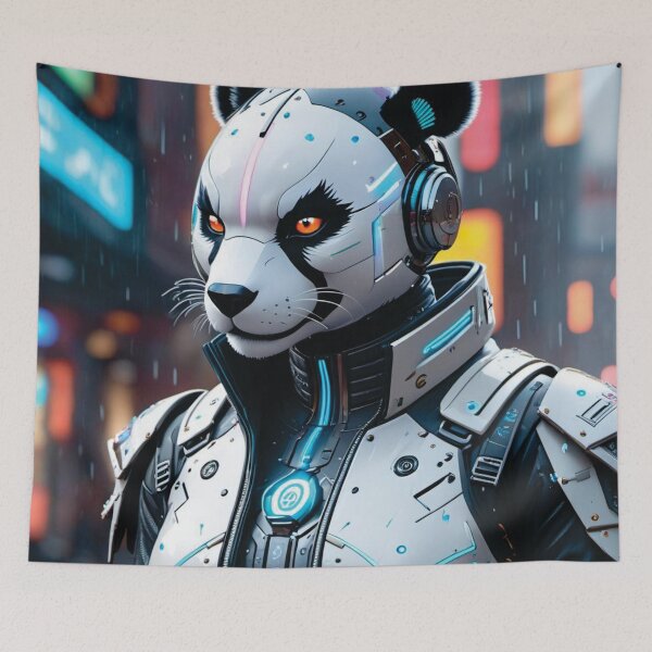 Item preview, Cyberpunk Panda designed and sold by Decyo.