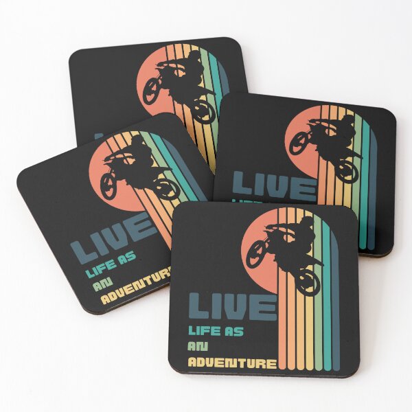 Item preview, Living Life As An Adventure - Moto Cross Adventure Sport designed and sold by Grafixfun.