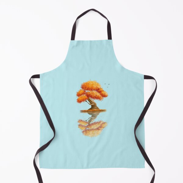 Item preview, Autumn Tree by the Lake - Fall colors designed and sold by LJArtworkDesign.