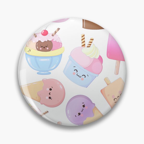 Item preview, Ice Cream Popsicle Cute Kawaii Style designed and sold by ZayamiArt.
