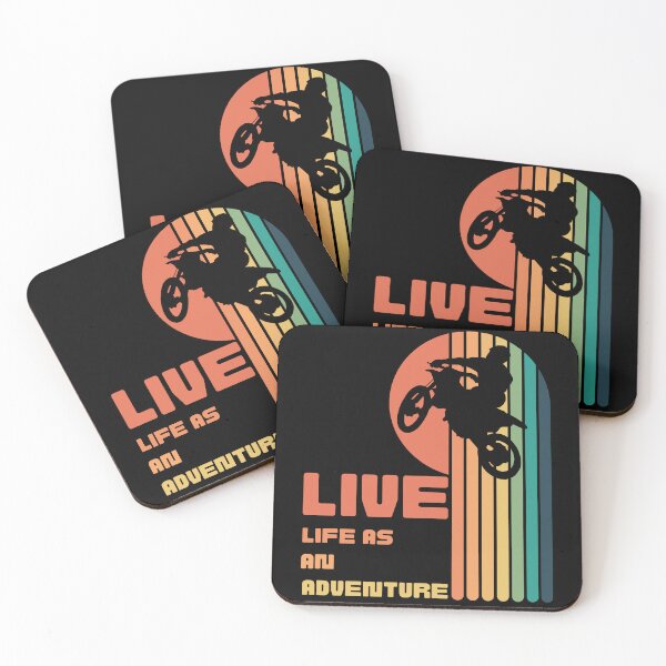 Item preview, Living Life As An Adventure - Moto Cross Adventure Sport designed and sold by Grafixfun.