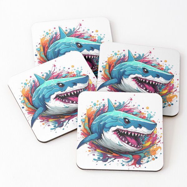 Item preview, Colorful Shark designed and sold by ShinyWolf.
