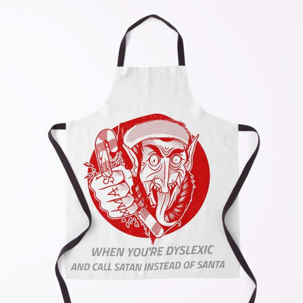 Item preview, Dyslexic Dial Dilemma: Satan, Not Santa Comedy | Christmas designed and sold by ThisTee.