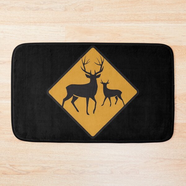 Item preview, Deer Warning Road Sign designed and sold by FlexYourMind.