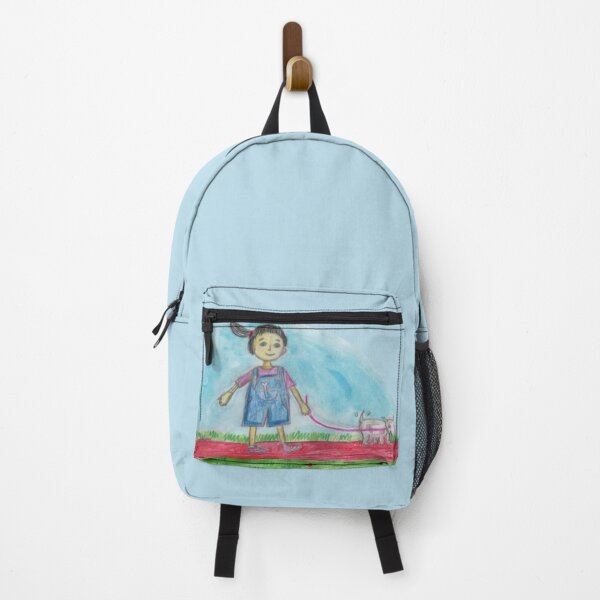 Item preview, Girl Walking with Dog designed and sold by mila-ola.