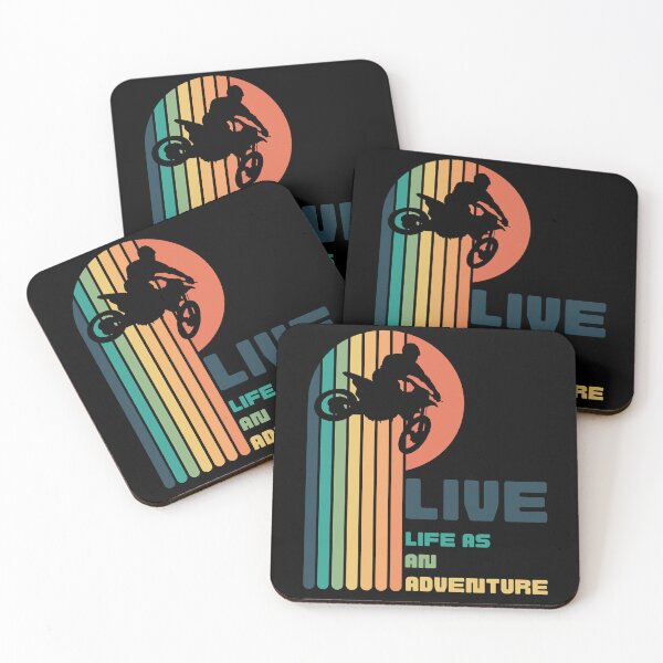 Item preview, Living Life As An Adventure - Moto Cross Adventure Sport designed and sold by Grafixfun.