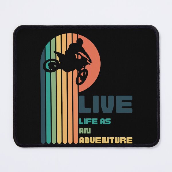 Item preview, Living Life As An Adventure - Moto Cross Adventure Sport designed and sold by Grafixfun.