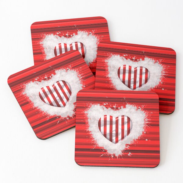 Item preview, Love white and red stripes designed and sold by AlbertoRuiZ.
