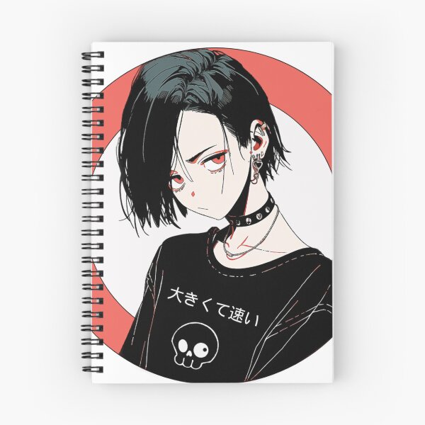 Item preview, Punk Rock Anime Girl designed and sold by ZenZukoArt.