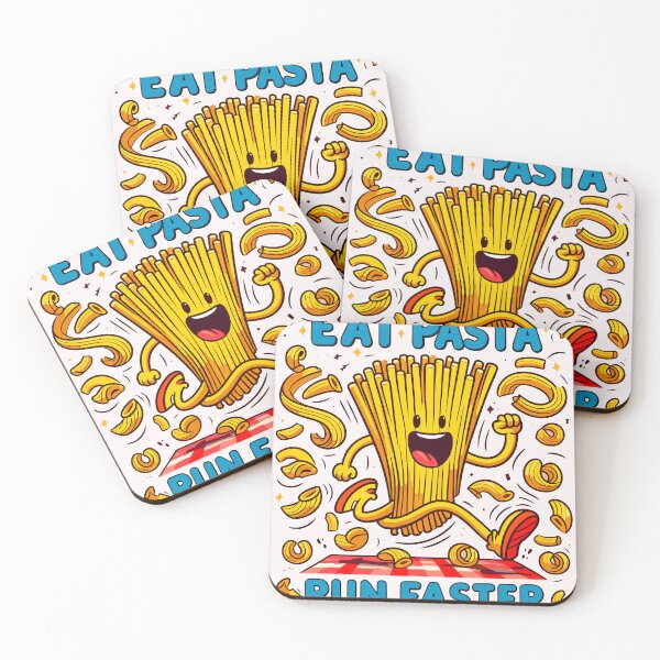 Item preview, Eat Pasta Run Faster designed and sold by bihtti.