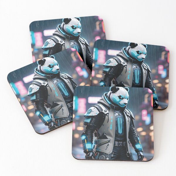 Item preview, Cyberpunk Panda 2 designed and sold by Decyo.