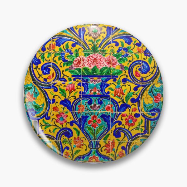 Item preview, A piece of tiling of Golestan Palace in Tehran designed and sold by Shoeib Abolhassani.