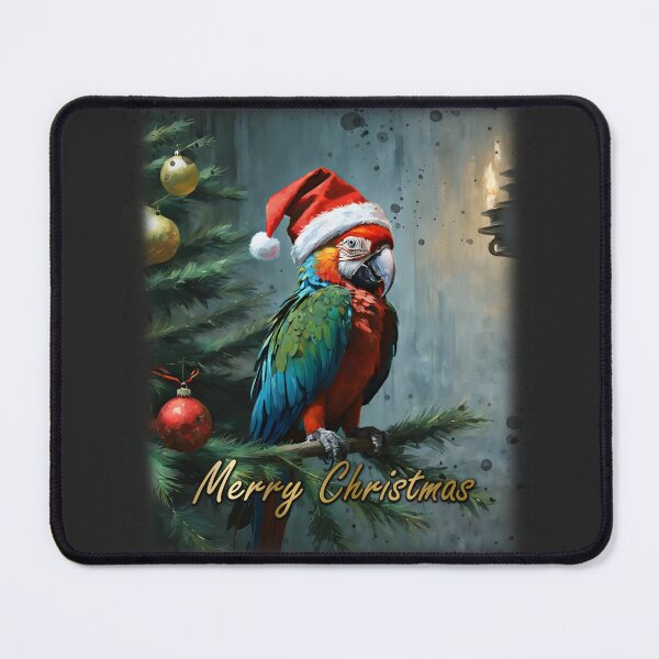 Item preview, MERRY CHRISTMAS, arra parrot, CrisMor-Art designed and sold by CrisMor-Art.
