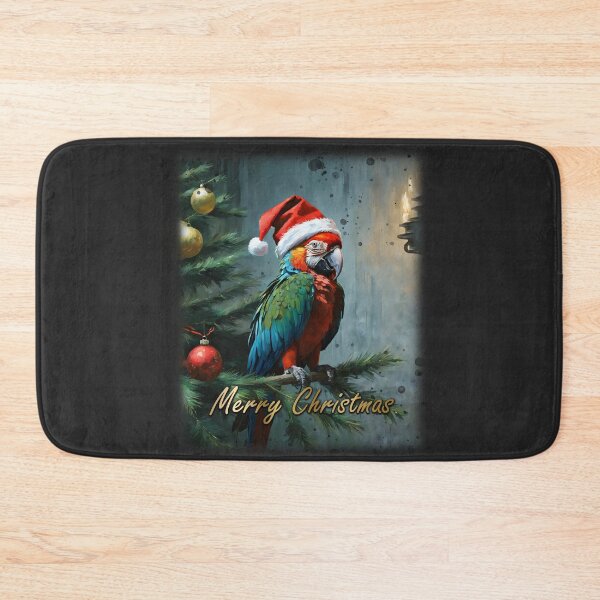 Item preview, MERRY CHRISTMAS, arra parrot, CrisMor-Art designed and sold by CrisMor-Art.