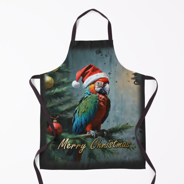 Item preview, MERRY CHRISTMAS, arra parrot, CrisMor-Art designed and sold by CrisMor-Art.