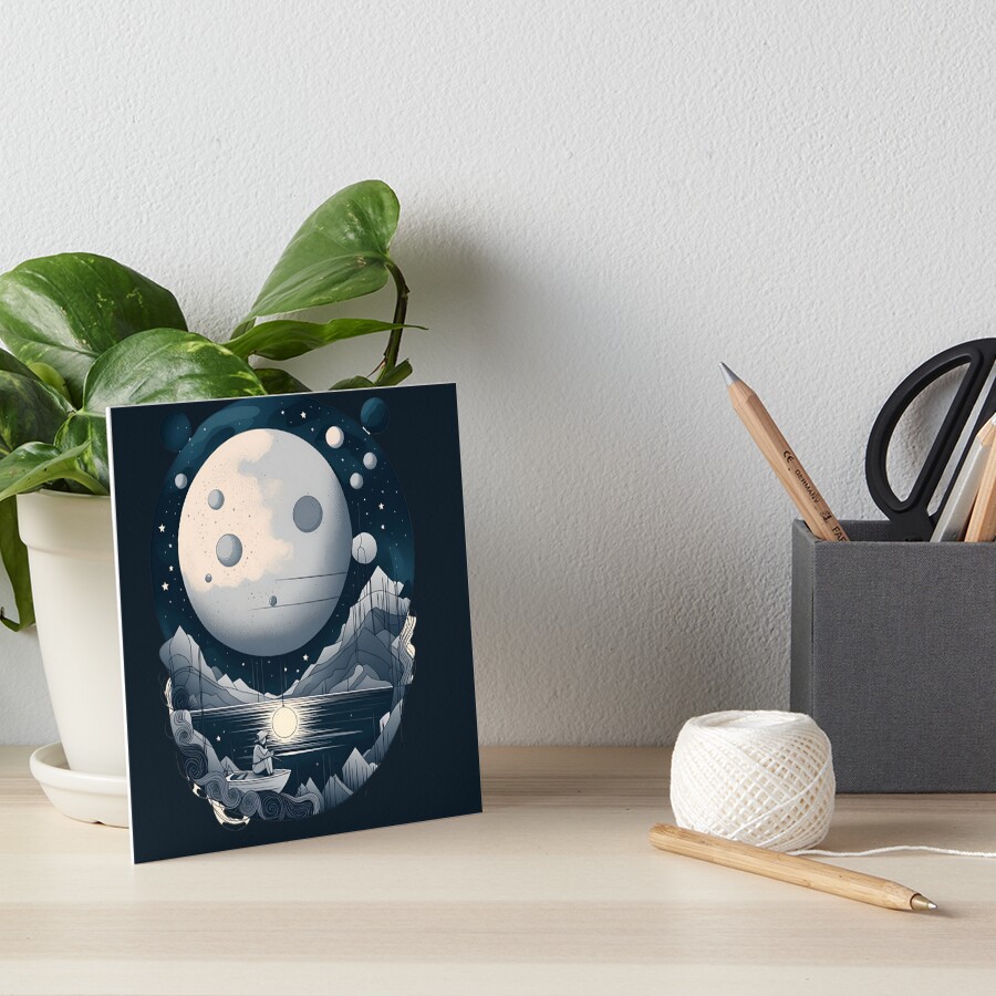 Item preview, Art Board Print designed and sold by PaxtonProjects.