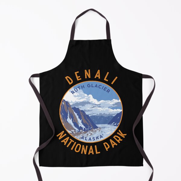 Item preview, Denali National Park Retro Distressed Circle designed and sold by KrisSidDesigns.