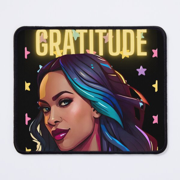 Item preview, Glamorous Woman Yellow Gratitude Affirmation Pastel Star Sky designed and sold by Melan Designs.