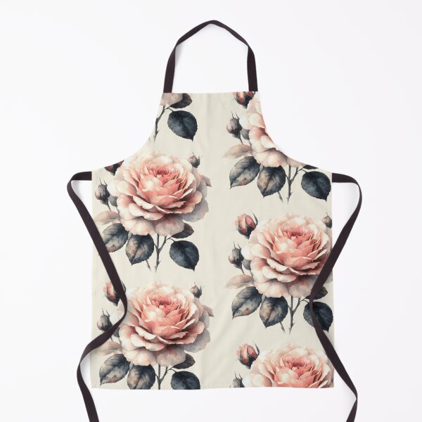 Item preview, Watercolor Rose Blossom - Rose Study - Taupe Background designed and sold by Star-Fragment.