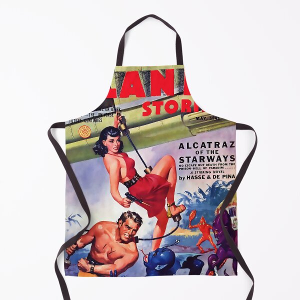 Item preview, Planet Stories May 1943 Vintage Sci-Fi Art designed and sold by ArchimedesPrime.