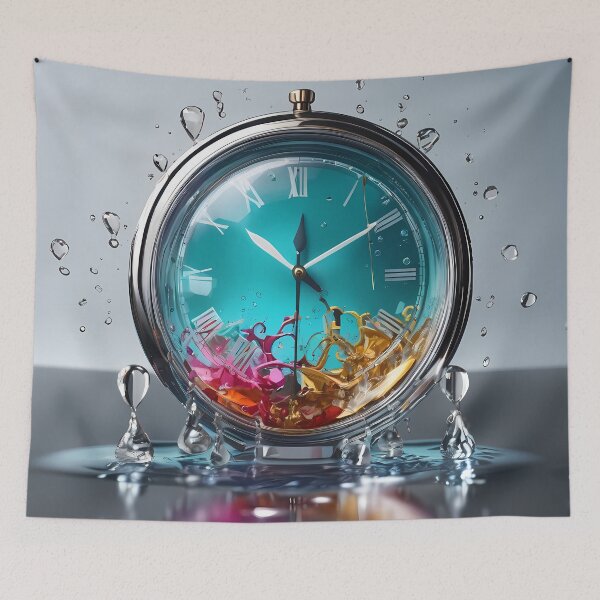 Item preview, Liquid Crystal, Digital Art: The Aesthetic Symphony of Our Avant-garde Watches. designed and sold by Artedig.