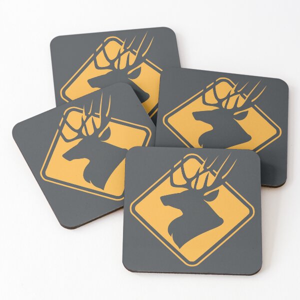 Item preview, Deer Warning Road Sign designed and sold by FlexYourMind.