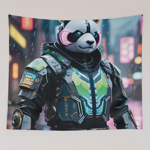 Item preview, Cyberpunk Panda 3 designed and sold by Decyo.