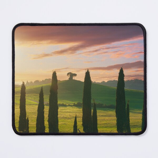 Item preview, Landscape in Maremma. Cypresses and Rolling hills. Tuscany, Italy designed and sold by Stefano Orazzini.