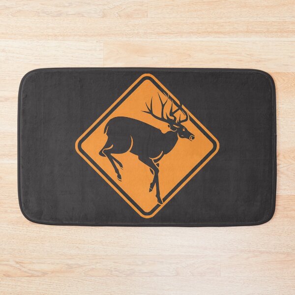 Item preview, Deer Warning Road Sign designed and sold by FlexYourMind.