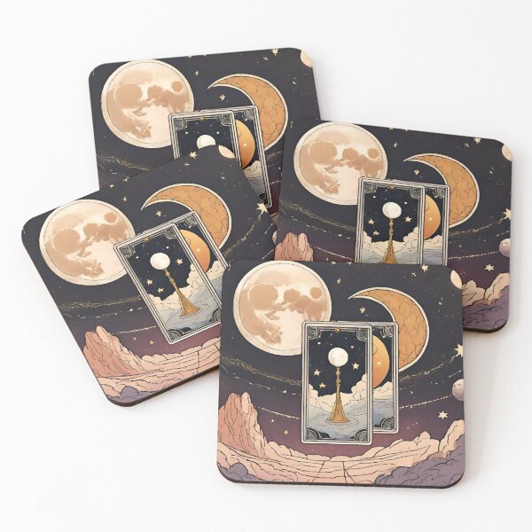 Item preview, Tarot Card Stars and Moon Mac Book Air Case designed and sold by IsntThatNiche.
