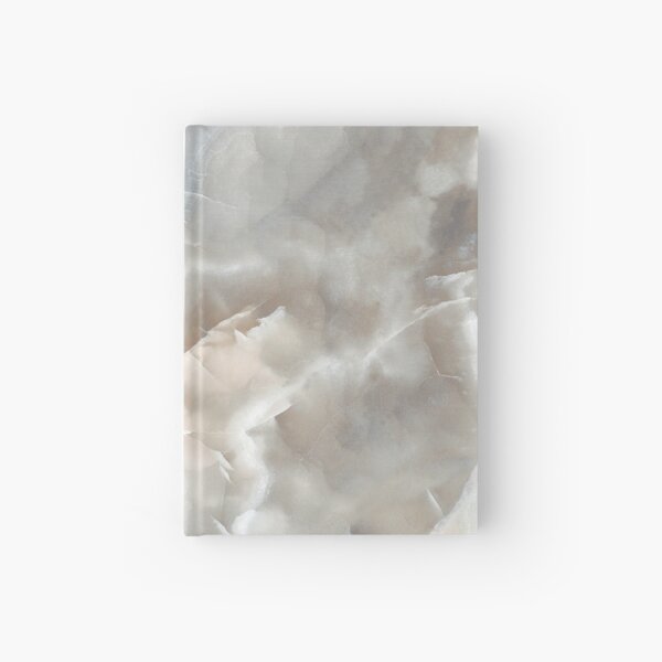 Silver and Gold Marble Hardcover Journal