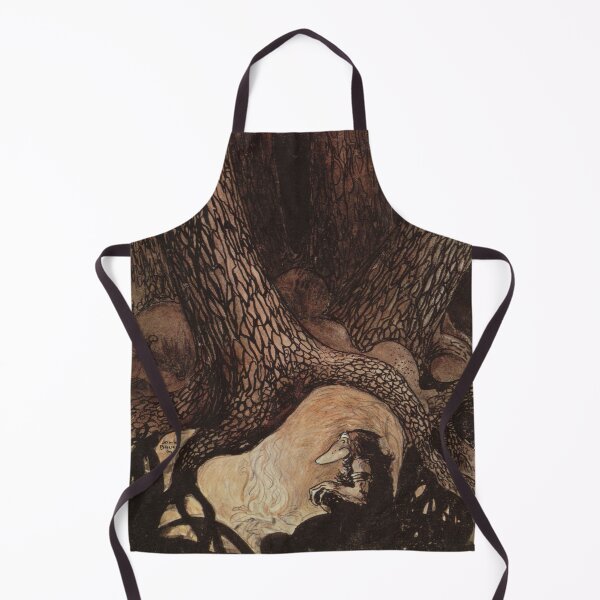 Item preview, The Four Big Trolls and Little Peter Pastureman - John Bauer designed and sold by forgottenbeauty.