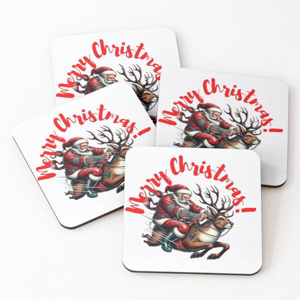 Item preview, Papa Noel Old School designed and sold by aixinastudio.