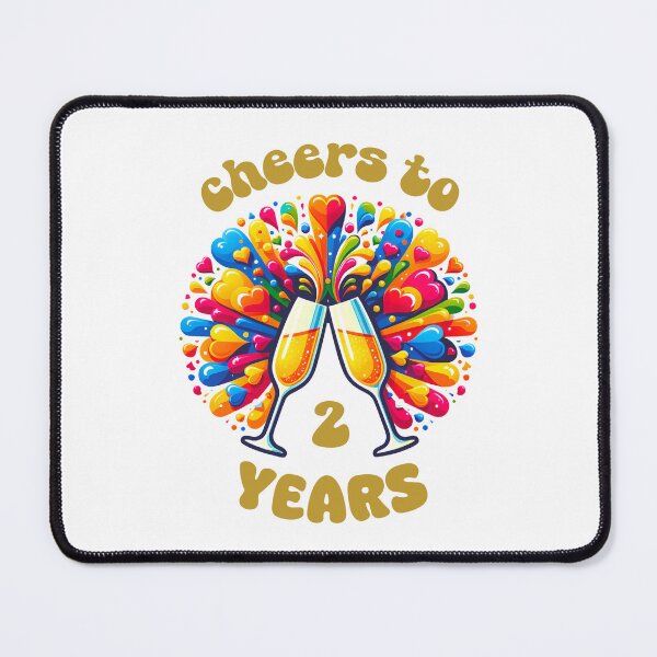 Item preview, Cheers to 2 years Anniversary Celebrating designed and sold by 4TeeToo.