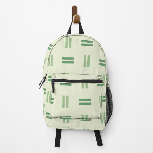 Item preview, Green Rectangle Vertical Cross Grid Lines Pair Natural Geometric Clean Abstract Pattern designed and sold by PenguinForests.