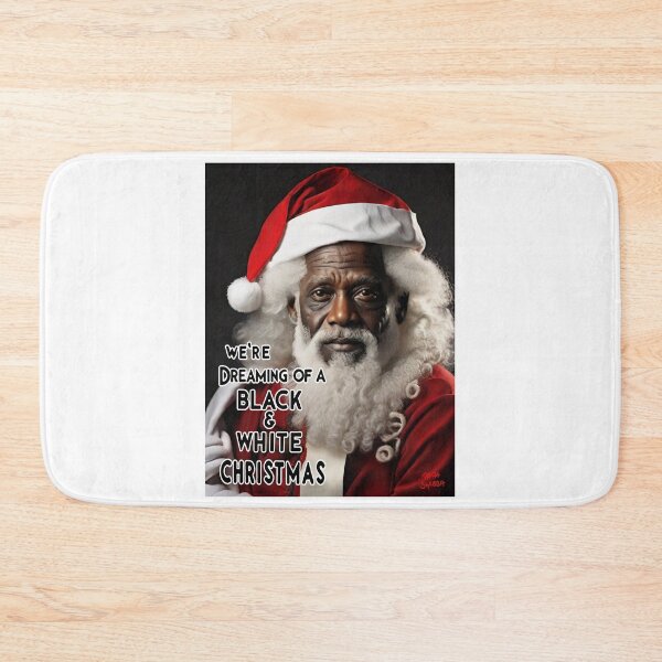 Item preview, Dreaming of a Black and White Chritsmas;  designed and sold by StickerApe.