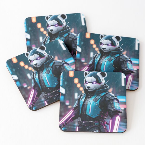 Item preview, Cyberpunk Panda 4 designed and sold by Decyo.