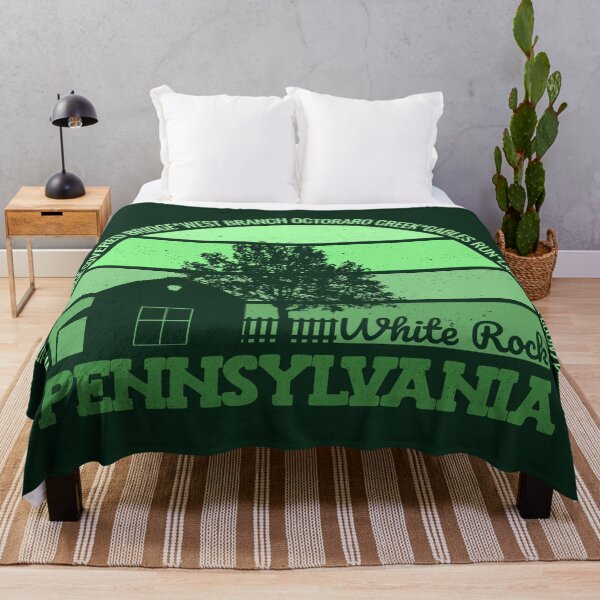 Item preview, White Rock Pennsylvania Sunset Retro Vintage Local Pride Logo designed and sold by CRHPOD20.