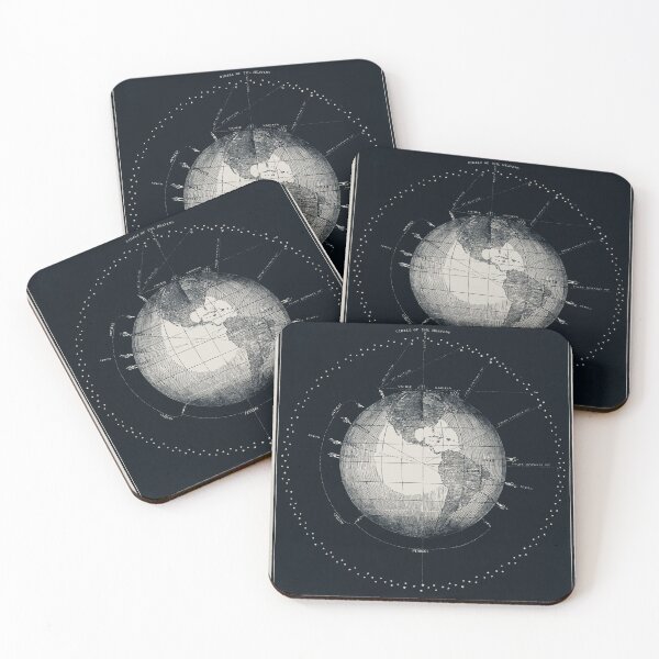 Item preview, Celestial Definitions: Antique Earth Chart designed and sold by EmeraldeaArt.