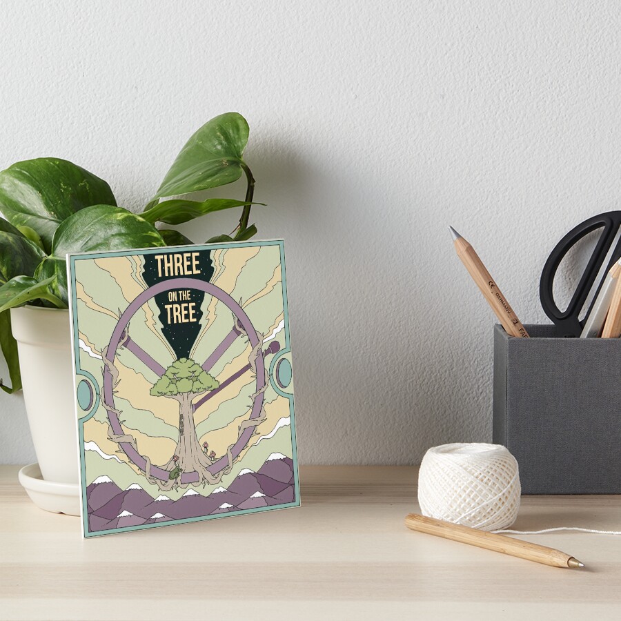 Item preview, Art Board Print designed and sold by Treeboys.