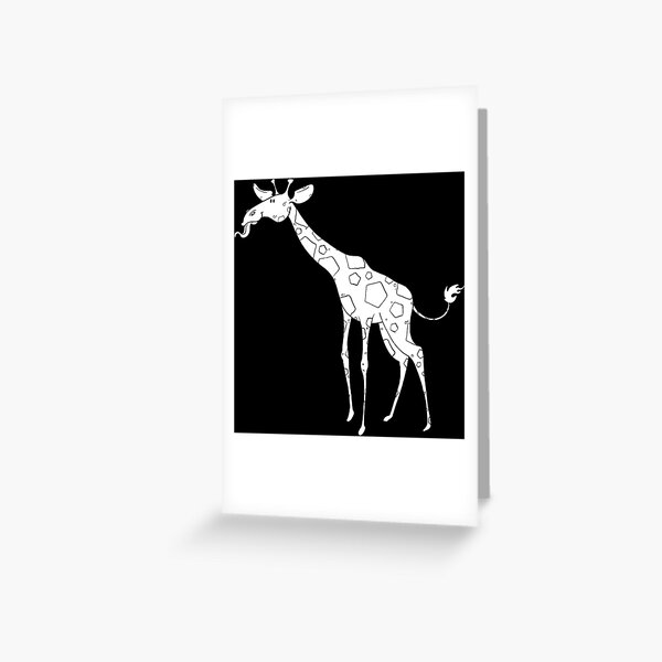 Item preview, Giraffe - White Background designed and sold by roaitken.