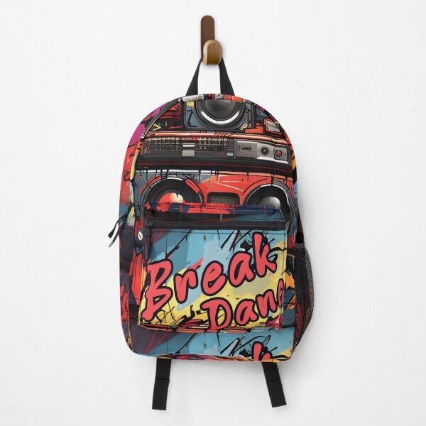 Item preview, Urban Retro Breakdance Boombox Graffiti Artwork designed and sold by inkArtistryfine.
